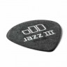 Медиаторы DUNLOP TORTEX PB JZ-12/PLYPK черные 0,6 мм