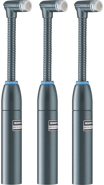 Shure BETA 98AMP/C-3PK комплект из 3-х миниатюрных микрофонов