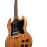 GIBSON 2019 SG Standard Tribute Walnut Vintage Gloss электрогитара с кейсом