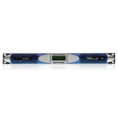 POWERSOFT K20 DSP 2-канальный усилитель мощности 2х2700 Вт на 8 Ом, 2х5200 Вт на 4Ом, 2х9000 Вт на 2 Ом