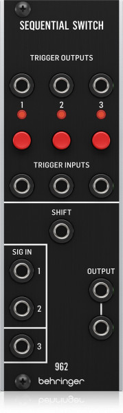 Модуль Behringer 962 SEQUENTIAL SWITCH аналоговый CV Multiplexer