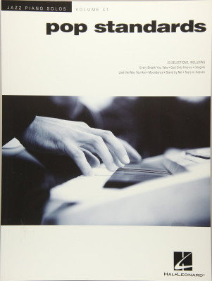 HL00153656 JAZZ PIANO SOLOS VOLUME 41 POP STANDARDS PIANO BOOK