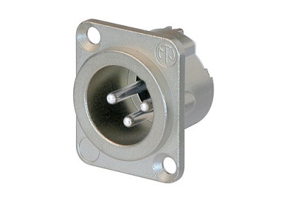 Панельный разъем Neutrik NC3MD-LX XLR male