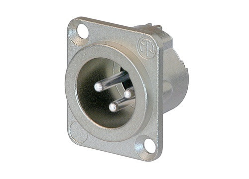 Панельный разъем Neutrik NC3MD-LX XLR male
