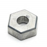 Хексы металлические , 4шт. с осями для HG-P401/P402/P601