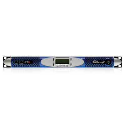 POWERSOFT K3 DSP + AESOP 2-канальный усилитель 2х1400 на 8 Ом, 2х2600 на 4Ом, 2х2800 на 2Ом