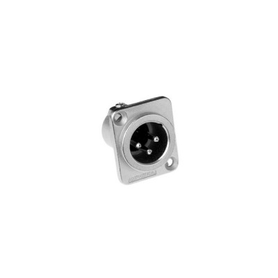 Amphenol AC3MDZ - Разъем XLR панельный папа 3 контакта