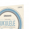 Струны для укулеле-тенор (Low G-C-E-A) D'ADDARIO EJ99TLG прозрачный флюорокарбон