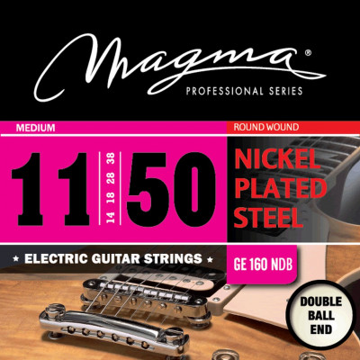 Комплект струн для электрогитары Double Ball End 11-50 Magma Strings GE160NDB