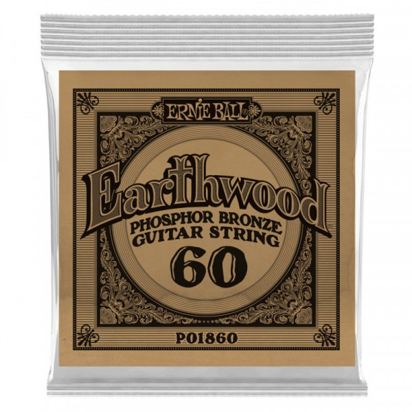 Одиночная струна для акустической гитары Ernie Ball P01860