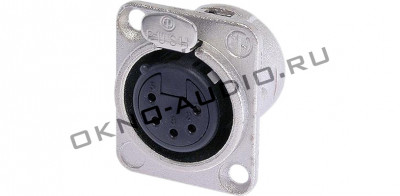 Панельный разъем Neutrik NC5FD-L-1 XLR female
