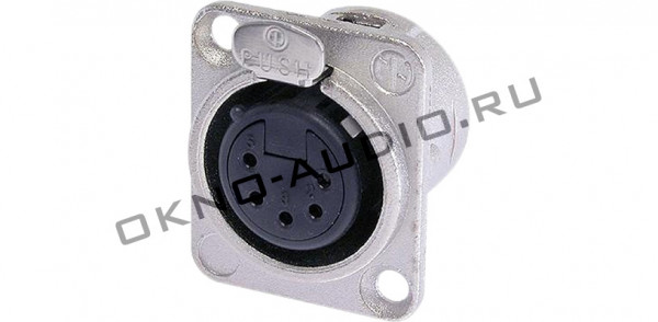 Панельный разъем Neutrik NC5FD-L-1 XLR female