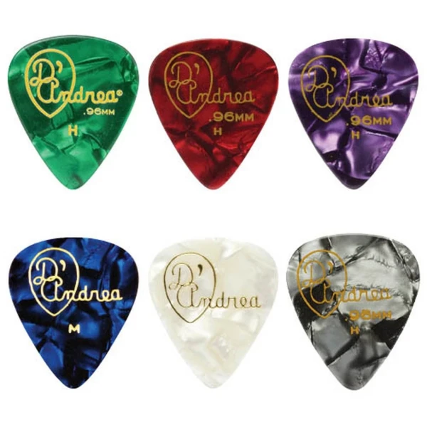 Набор медиаторов для гитары D'Andrea TDC351 .96HV, 12 шт