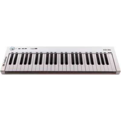 MIDI клавиатура Axelvox KEY49j White, 49 клавиш белого цвета