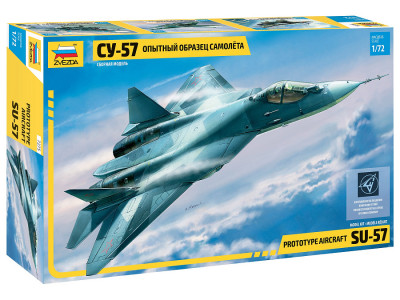 Самолёт пятого поколения Су-50 (Су-57 опытный образец) 1/72