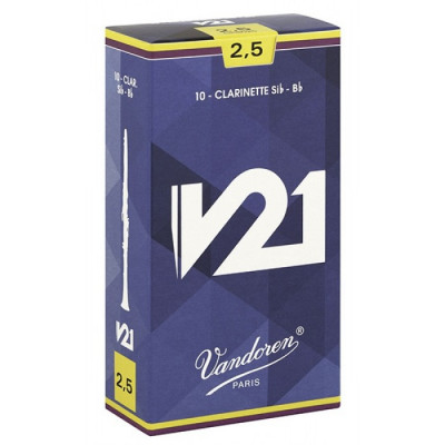 Трости для кларнета Vandoren CR-8025 № 2,5 V21 10 шт
