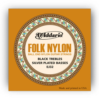 D'Addario EJ32 Набор 6 струн для классической гитары