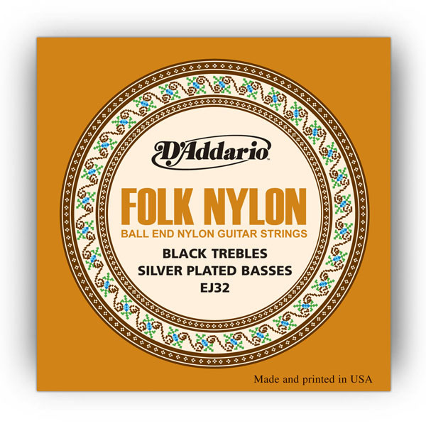 D'Addario EJ32 Набор 6 струн для классической гитары