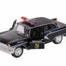 Машина "АВТОПАНОРАМА" "Милиция", черный, 1/48, инерция, в/к 14*5,5*6,6 см