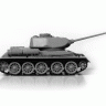 Сборная модель ZVEZDA Советский средний танк Т-34/85 (сборка без клея), 1/72