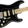 FENDER AMERICAN PERFORMER STRATOCASTER® HSS MN, BLACK электрогитара с чехлом