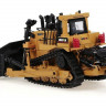 Металлический бульдозер HUI NA TOYS 1/50