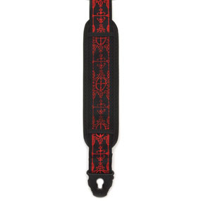 PLANET WAVES 50MM Planet Lock-Voodoo w/ Pad ремень нейлон с рисунком 'Voodoo', с плечевой подкладкой и замком (Planet Lock)