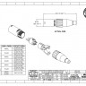 Amphenol AC5M - Разъем XLR кабельный папа 5 контактов