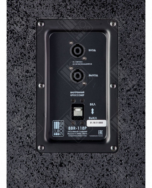 Акустическая система EUROSOUND BBR-118P