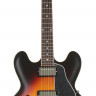 GIBSON 2019 ES-335 SATIN SUNSET BURST полуакустическая гитара с кейсом