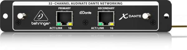 Карта расширения Behringer X-DANTE для цифрового микшера Х32