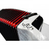 HOHNER Bravo III 96 white аккордеон 7/8