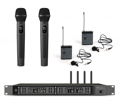 Радиосистема FBW A4-22MIX четырёхканальная A140R+2xA100BT+2x100HT