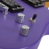 SCHECTER C-6 DELUXE SATIN DARK PURPLE электрогитара