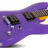 SCHECTER C-6 DELUXE SATIN DARK PURPLE электрогитара
