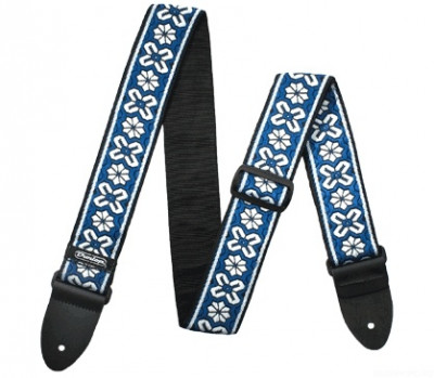 DUNLOP D67-03BL Jacquard Avalon Blue ремень гитарный, жаккард
