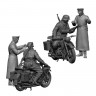 Немецкий мотоцикл Р-12 с водителем и офицером 1/35