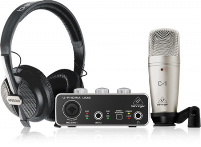 Набор для звукозаписи Behringer U-PHORIA STUDIO