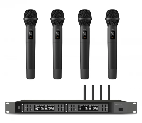 Радиосистема FBW A4-VOCAL четырёхканальная A140R+4xA100HT