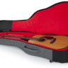 GATOR GT-ACOUSTIC-GRY -  усиленный чехол для акустических гитар, цвет серый