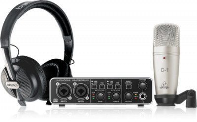 Набор для звукозаписи Behringer U-PHORIA STUDIO PRO
