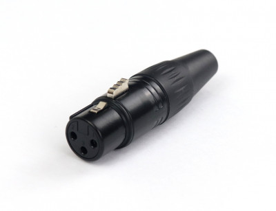 Кабельный разъем AuraSonics X3F-B 3-контактный XLR female