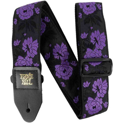 Гитарный/бас ремень ERNIE BALL 5359 Lavender Rose Jacquard