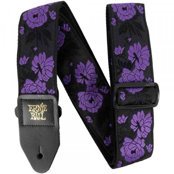 Гитарный/бас ремень ERNIE BALL 5359 Lavender Rose Jacquard
