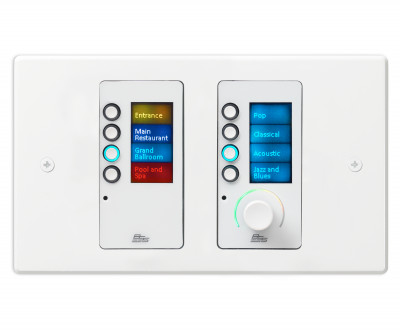 Контроллер BSS EC-8BV-WHT-EU Ethernet 8 кнопок и громкость