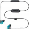 SHURE SE215SPE-B-BT1-EFS беспроводные внутриканальные Bluetooth наушники с одним динамическим драйвером, прозрачный голубой.
