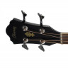 IBANEZ AEB8E BLACK электроакустическая бас-гитара