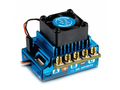 Бесколлекторный регулятор Hobbywing XERUN-120A-SD V2.1 Blue (120A-760A, 1/10, 1/12)