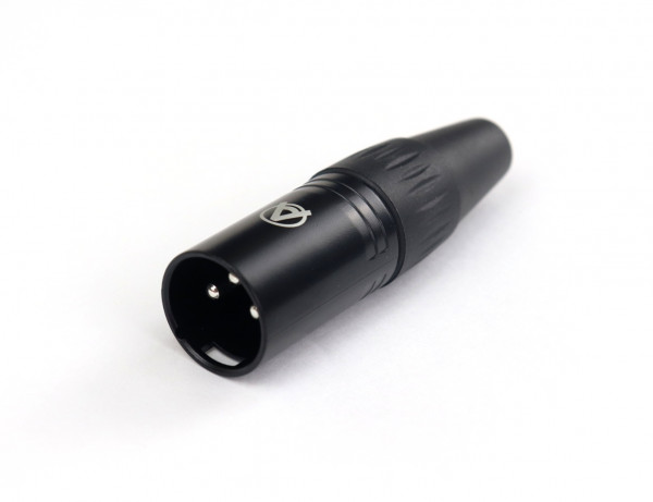 Кабельный разъем AuraSonics X3M-B 3-контактный XLR male