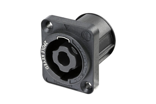 Панельный разъем Neutrik NL2MPXX Speakon male 2-контактный